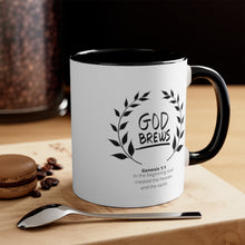 Load image into Gallery viewer, God Brews Accent Coffee Mug, 11oz
